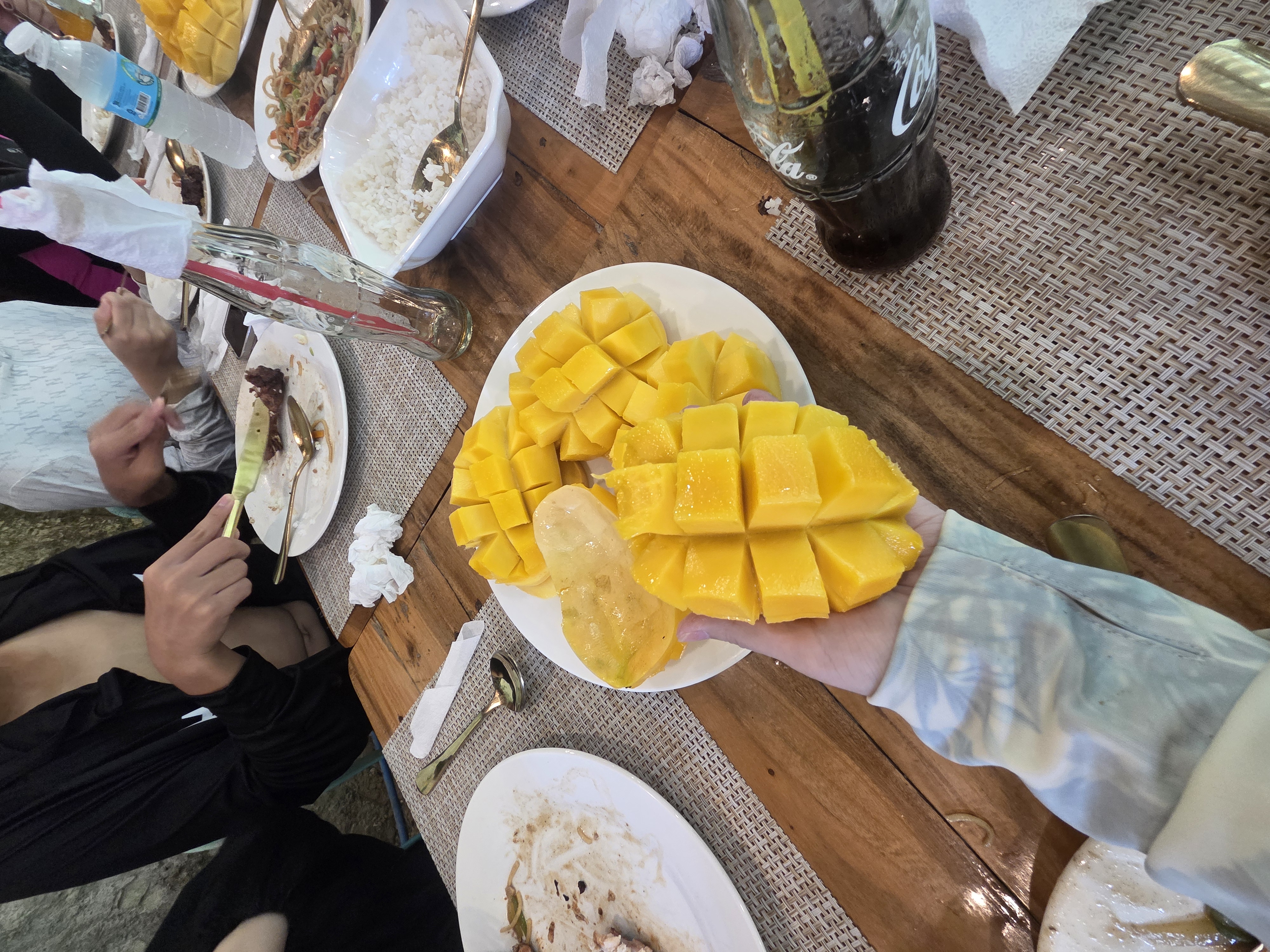 Real guest photo &mdash; private Kawasan canyoneering tour by Cebu OK Travel
